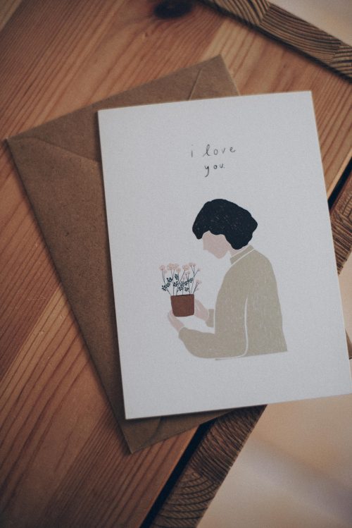 Postal " I love you"