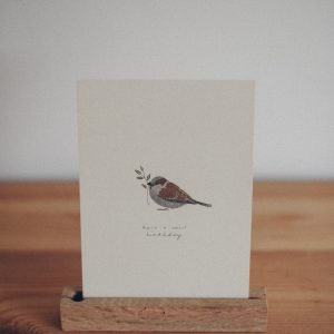 Postal "Birthday -bird" - Imagen 2