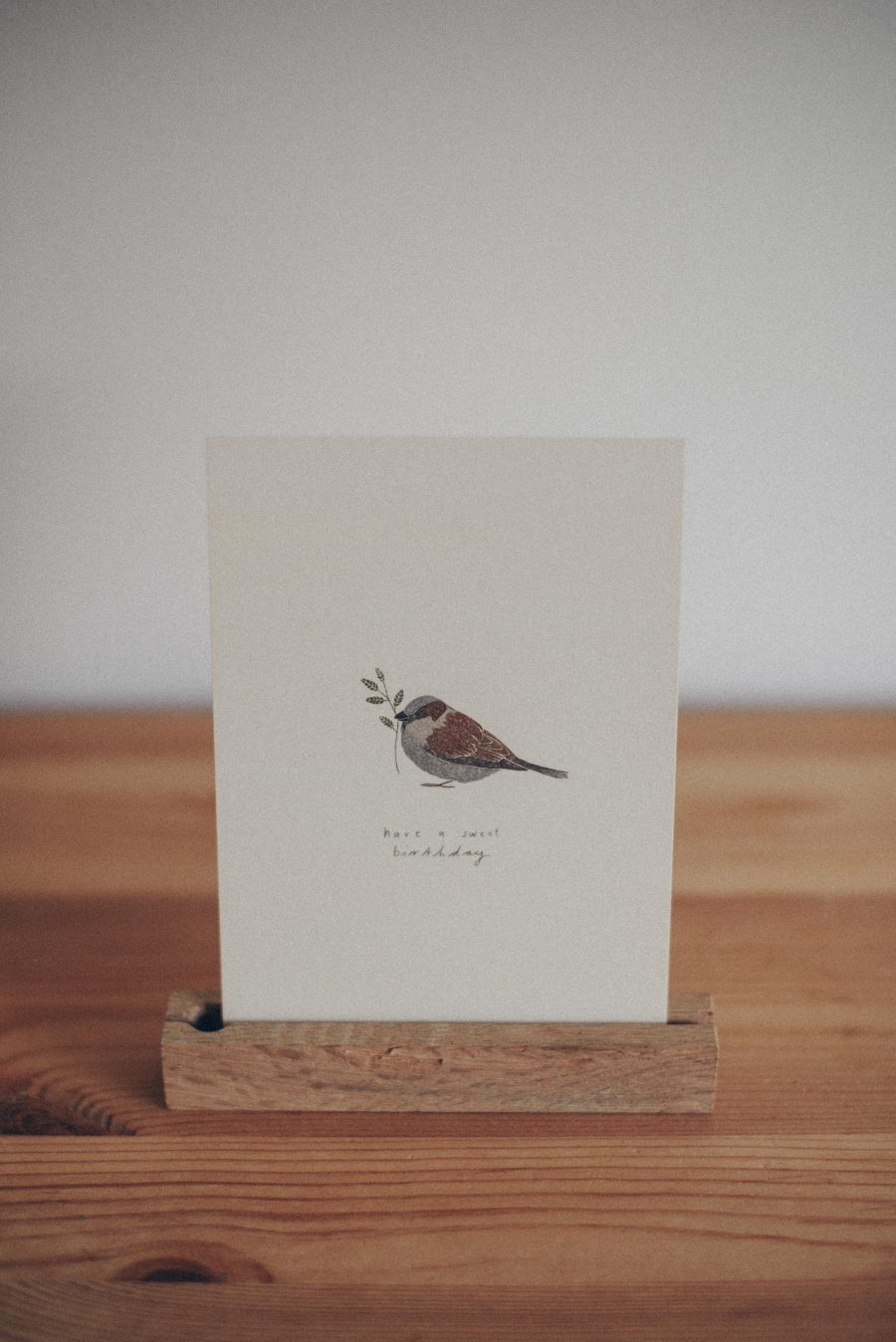 Postal "Birthday -bird" - Imagen 2