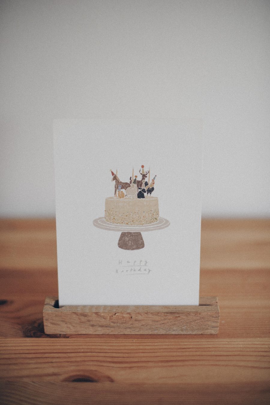 Postal   "Cake party animals" - Imagen 2