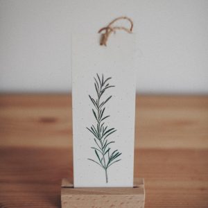 Marcador de página "Rosemary twig"