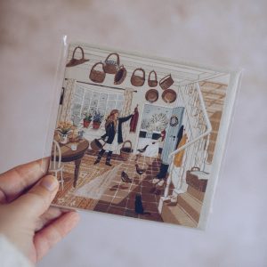 SPRING AT MY DOOR  card - Imagen 2