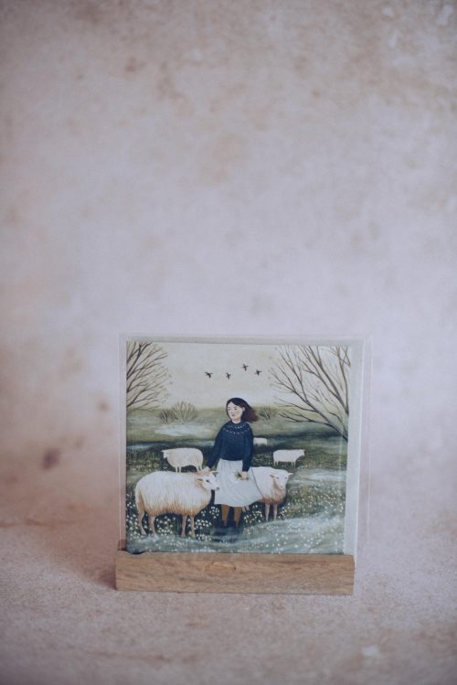 THE HERDERESS Card