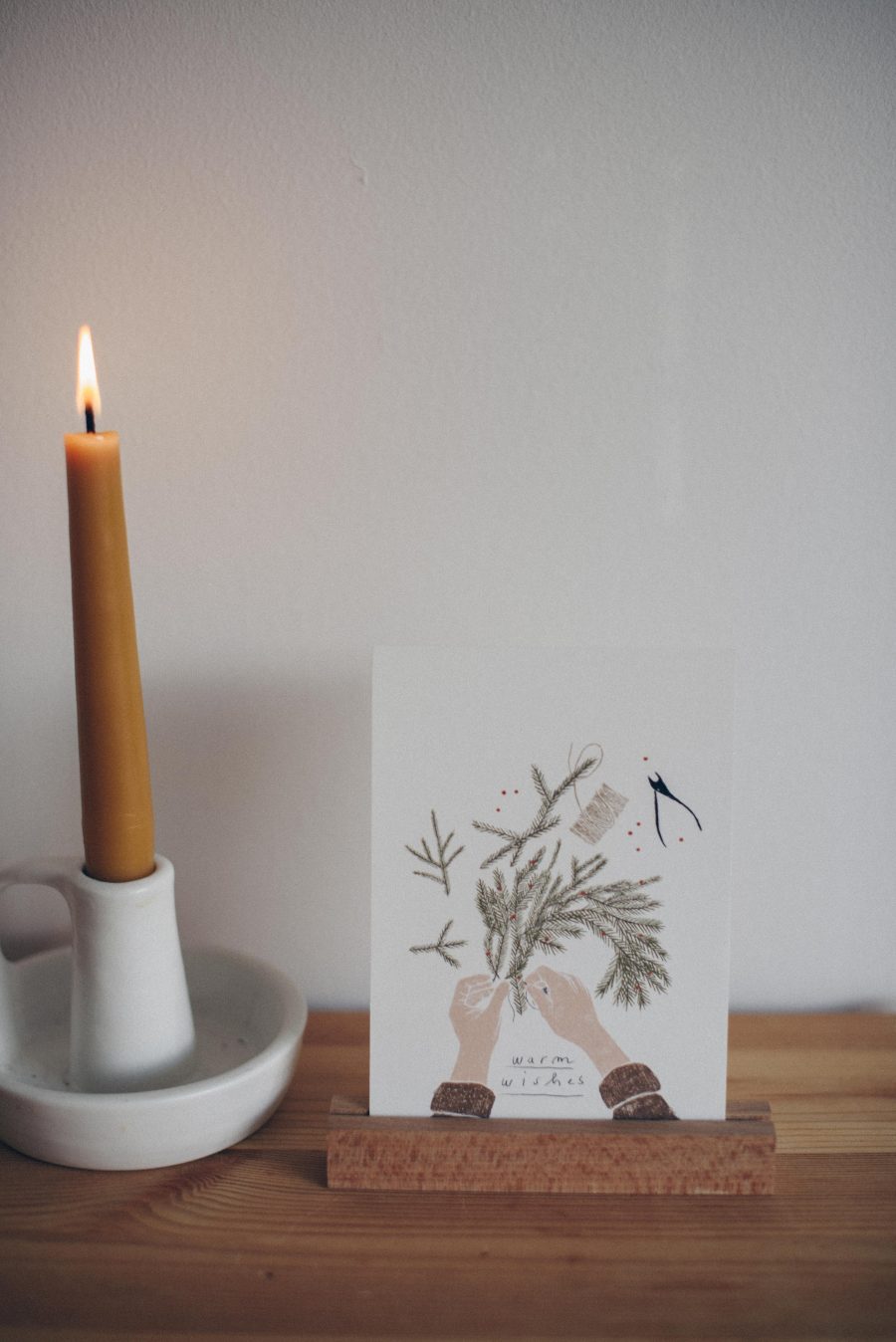 Postal Warm Wishes - Imagen 3