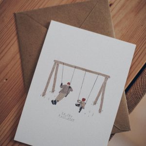Postal "to the best papa" - Imagen 3