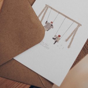 Postal "to the best papa" - Imagen 4