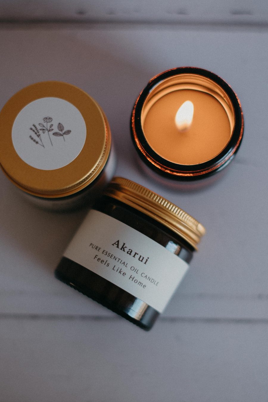 Akarui - travel candle - Imagen 2