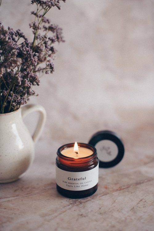 Grateful - travel candle