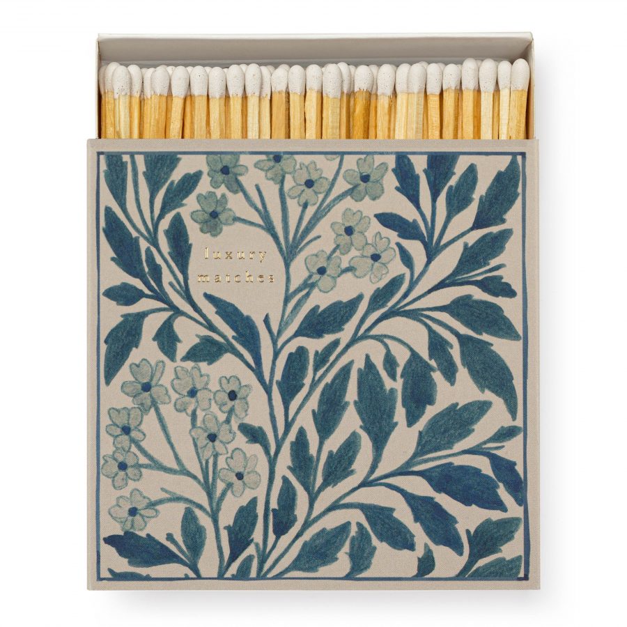 Blue Floral - Luxury matches - Imagen 2
