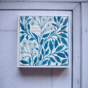 Blue Floral - Luxury matches