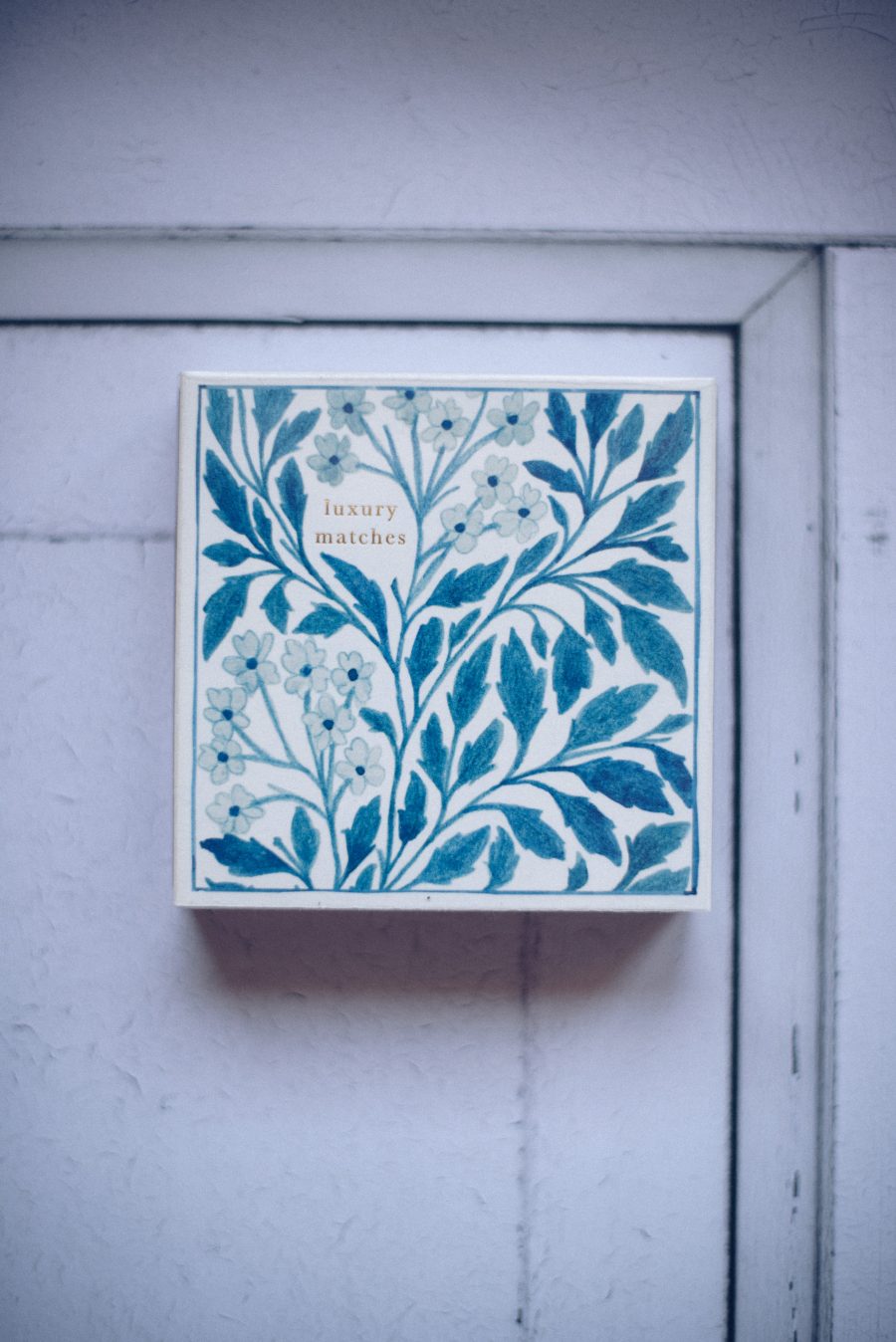 Blue Floral - Luxury matches
