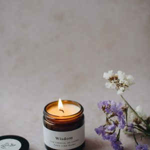 Wisdom- travel candle