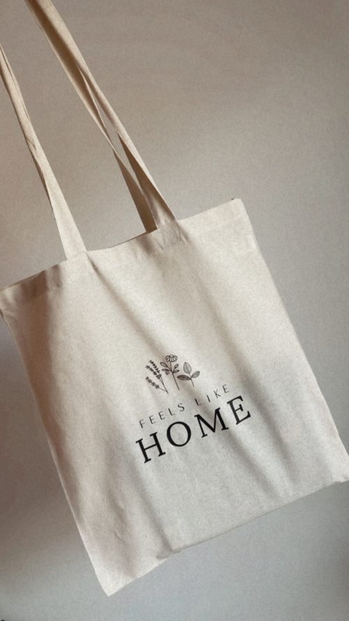 tote bag "feels like home" / BOLSA DE TELA