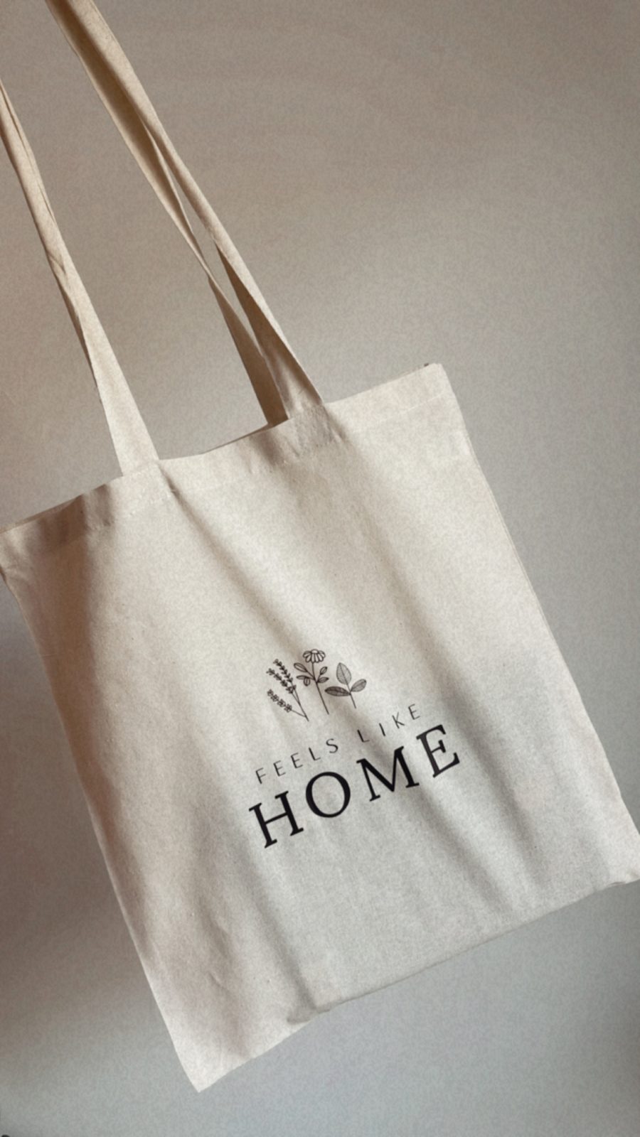 tote bag "feels like home" / BOLSA DE TELA