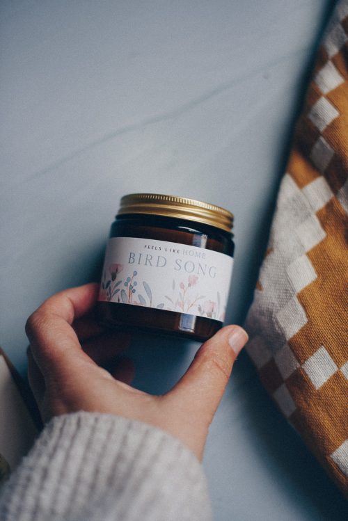 Vela personalizada Primavera