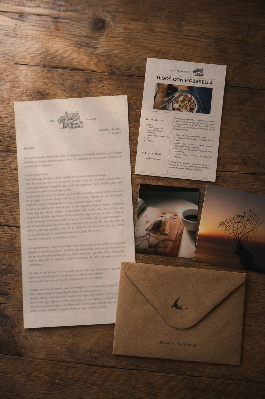 A letter from home - mail club